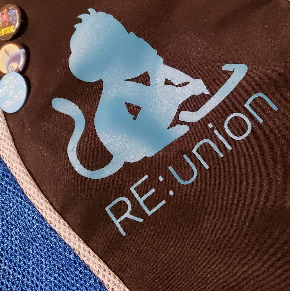 🌷 String backpack & pins - Picture 2 of 8